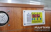 Hướng dẫn đo nhiệt độ trong máy ấp trứng Mactech bằng nhiệt kế y tế