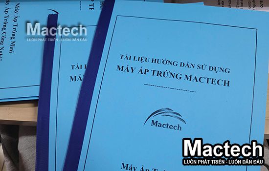 Sách hướng dẫn sử dụng máy ấp trứng