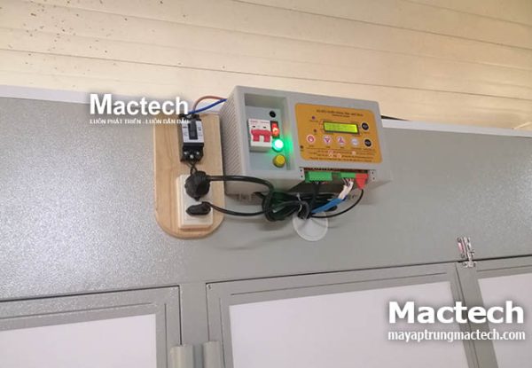Máy ấp trứng đà điểu 240 trứng Mactech MĐ240
